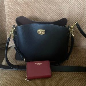 Coach Willow Bag & Kate Spade Wallet